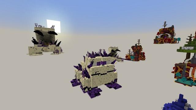 Screenshot of the Minecraft Bedrock Marketplace product Frog Skyblock created by Street Studios.