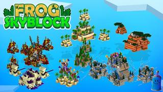 Thumbnail of the Minecraft Bedrock Marketplace product Frog Skyblock created by Street Studios.