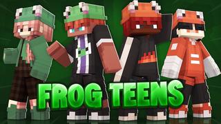 Thumbnail of the Minecraft Bedrock Marketplace product Frog Teens created by Street Studios.