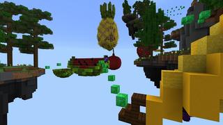Screenshot of the Minecraft Bedrock Marketplace product Fruits Parkour created by Street Studios.