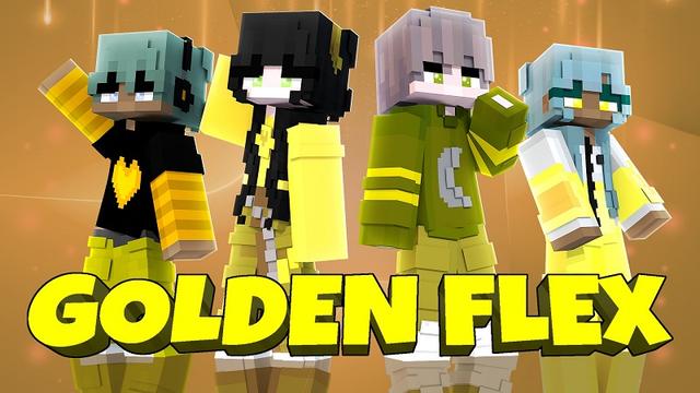 Thumbnail of the Minecraft Bedrock Marketplace product Golden Flex created by Street Studios.