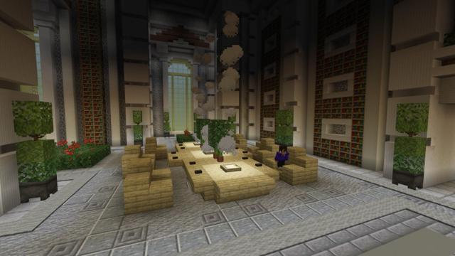 Screenshot of the Minecraft Bedrock Marketplace product Greek Temple created by Street Studios.