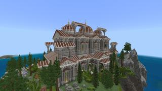 Screenshot of the Minecraft Bedrock Marketplace product Greek Temple created by Street Studios.