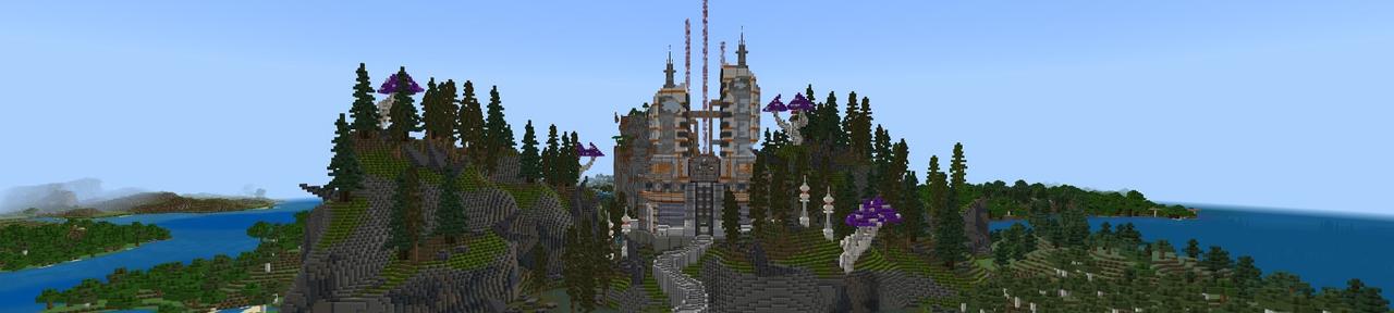 Panorama of the Minecraft Bedrock Marketplace product Hacker Bunker created by Street Studios.