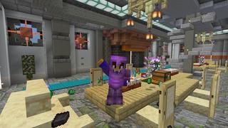 Screenshot of the Minecraft Bedrock Marketplace product Hacker Bunker created by Street Studios.