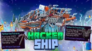 Thumbnail of the Minecraft Bedrock Marketplace product Hacker Ship created by Street Studios.