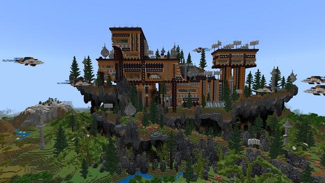Screenshot of the Minecraft Bedrock Marketplace product Hacker Station created by Street Studios.