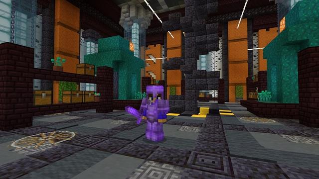 Screenshot of the Minecraft Bedrock Marketplace product Hacker Station created by Street Studios.