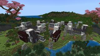 Screenshot of the Minecraft Bedrock Marketplace product Hacker World created by Street Studios.