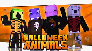 Thumbnail of the Minecraft Bedrock Marketplace product Halloween Animals created by Street Studios.