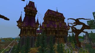 Screenshot of the Minecraft Bedrock Marketplace product Halloween Castle created by Street Studios.