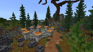 Screenshot of the Minecraft Bedrock Marketplace product Halloween Castle created by Street Studios.