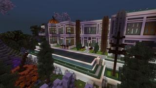 Screenshot of the Minecraft Bedrock Marketplace product Halloween Mansion created by Street Studios.