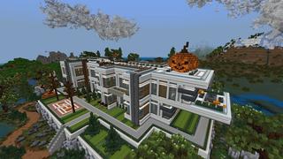 Screenshot of the Minecraft Bedrock Marketplace product Halloween Mansion created by Street Studios.