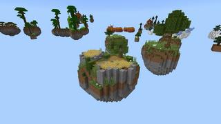 Screenshot of the Minecraft Bedrock Marketplace product Halloween Skyblock created by Street Studios.