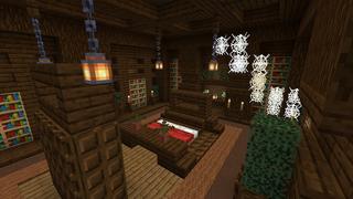 Screenshot of the Minecraft Bedrock Marketplace product Halloween Underground Base created by Street Studios.