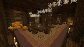 Screenshot of the Minecraft Bedrock Marketplace product Halloween Underground Base created by Street Studios.