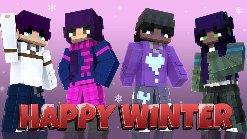 Happy Winter by Street Studios | CHUNK - Minecraft Bedrock Marketplace ...