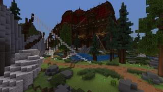 Screenshot of the Minecraft Bedrock Marketplace product Haunted Mansion created by Street Studios.