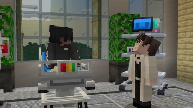 Screenshot of the Minecraft Bedrock Marketplace product Hospital Simulator created by Street Studios.