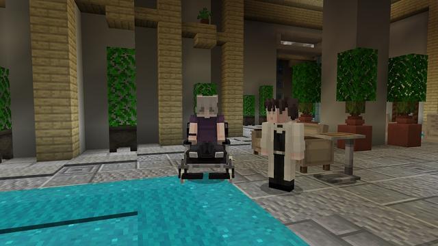 Screenshot of the Minecraft Bedrock Marketplace product Hospital Simulator created by Street Studios.