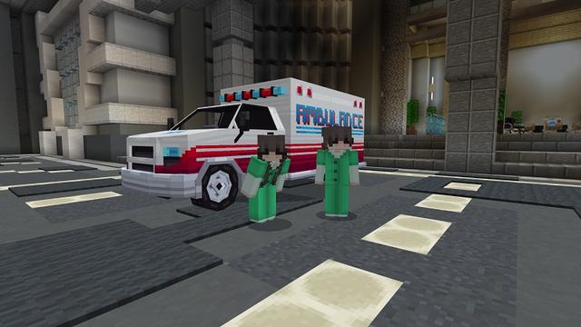 Screenshot of the Minecraft Bedrock Marketplace product Hospital Simulator created by Street Studios.