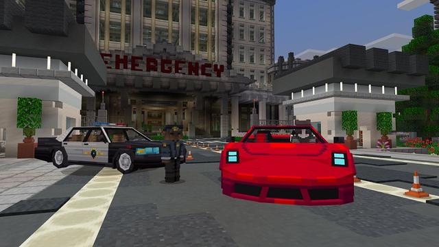 Screenshot of the Minecraft Bedrock Marketplace product Hospital Simulator created by Street Studios.