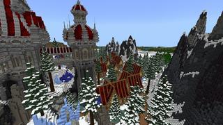 Screenshot of the Minecraft Bedrock Marketplace product Ice Kingdom created by Street Studios.