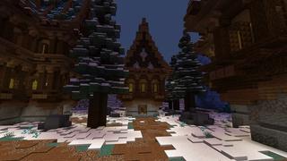 Screenshot of the Minecraft Bedrock Marketplace product Ice Village created by Street Studios.