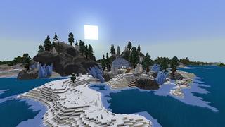 Screenshot of the Minecraft Bedrock Marketplace product Igloo Underground Base created by Street Studios.