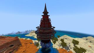 Screenshot of the Minecraft Bedrock Marketplace product Intergalactic Spaceship created by Street Studios.