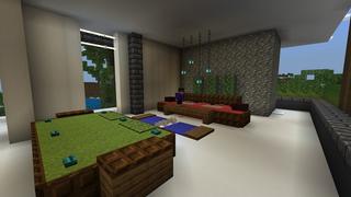 Screenshot of the Minecraft Bedrock Marketplace product Island Mansion created by Street Studios.