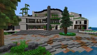 Screenshot of the Minecraft Bedrock Marketplace product Jungle Mansion created by Street Studios.
