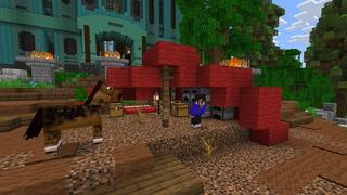Screenshot of the Minecraft Bedrock Marketplace product Jungle Tower created by Street Studios.