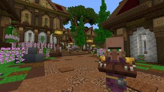 Screenshot of the Minecraft Bedrock Marketplace product Jungle Town created by Street Studios.
