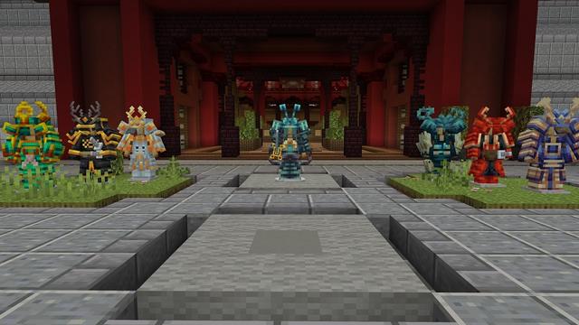 Screenshot of the Minecraft Bedrock Marketplace product Katanas created by Street Studios.