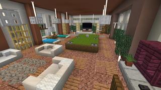 Screenshot of the Minecraft Bedrock Marketplace product Lazy Mansion created by Street Studios.