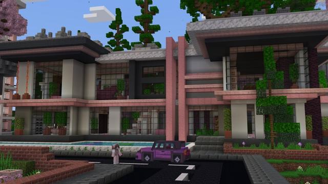 Screenshot of the Minecraft Bedrock Marketplace product Lovely City created by Street Studios.