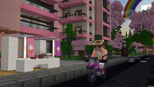 Screenshot of the Minecraft Bedrock Marketplace product Lovely City created by Street Studios.