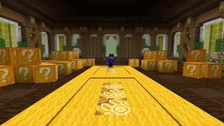 Screenshot of the Minecraft Bedrock Marketplace product Lucky Block Castle created by Street Studios.