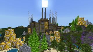 Screenshot of the Minecraft Bedrock Marketplace product Lucky Block Factory created by Street Studios.