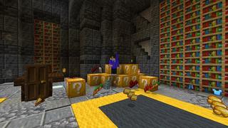 Screenshot of the Minecraft Bedrock Marketplace product Lucky Block Factory created by Street Studios.
