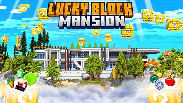 Thumbnail of the Minecraft Bedrock Marketplace product Mansão Lucky Block created by Street Studios.