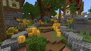 Screenshot of the Minecraft Bedrock Marketplace product Lucky Block! created by Street Studios.
