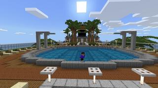 Screenshot of the Minecraft Bedrock Marketplace product Luxury Cruise created by Street Studios.