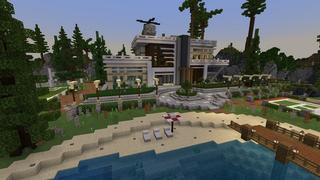 Screenshot of the Minecraft Bedrock Marketplace product Luxury Mansion created by Street Studios.