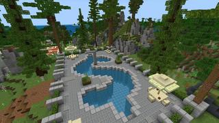 Screenshot of the Minecraft Bedrock Marketplace product Luxury Mansion created by Street Studios.