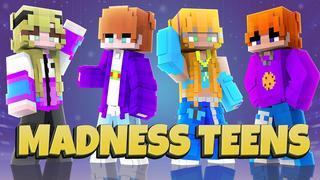 Thumbnail of the Minecraft Bedrock Marketplace product Madness Teens created by Street Studios.
