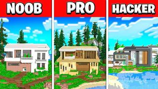 Thumbnail of the Minecraft Bedrock Marketplace product Mansion: Noob Vs Pro Vs Hacker created by Street Studios.