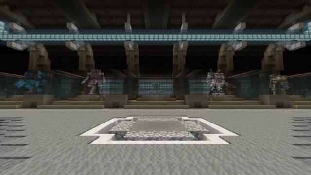 Screenshot of the Minecraft Bedrock Marketplace product Mech Suits created by Street Studios.
